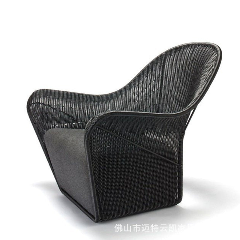 Nordic Outdoor Rattan Single Sofa