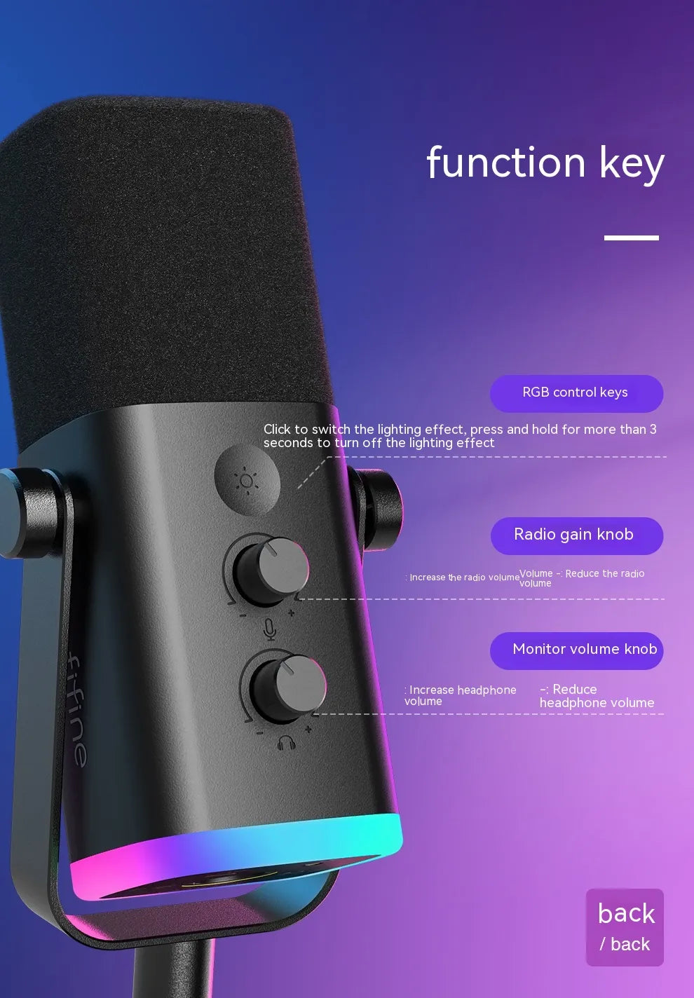 Dynamic Noise Reduction Microphone