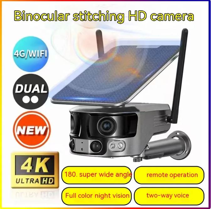 Solar-Powered WiFi Security Camera