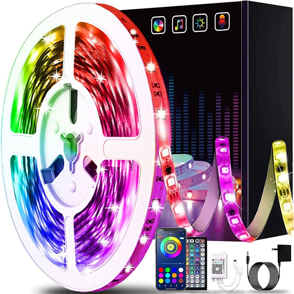 12V RGB LED Strip Light with Remote Control