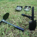Compact Outdoor Multi-Tool Shovel with Folding Pickaxe