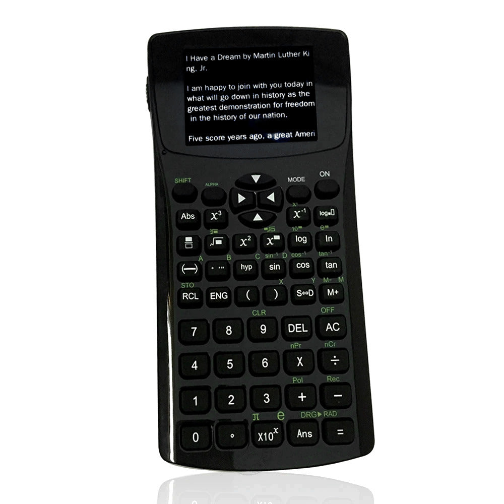 Portable Text Reading Calculator