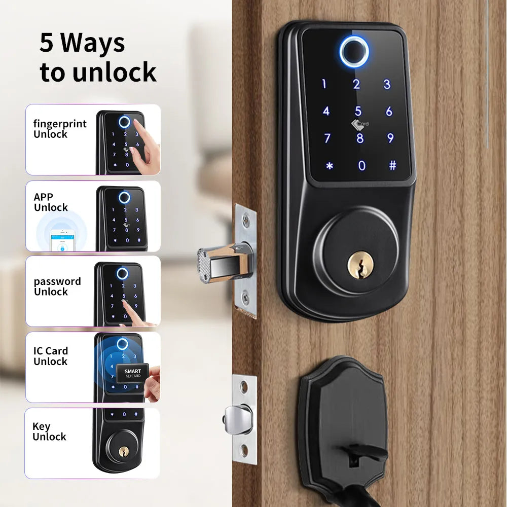 Fingerprint Password Smart Door Lock
