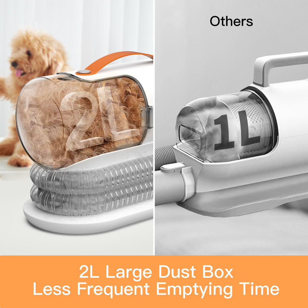 Electric Pet Grooming Vacuum Clipper