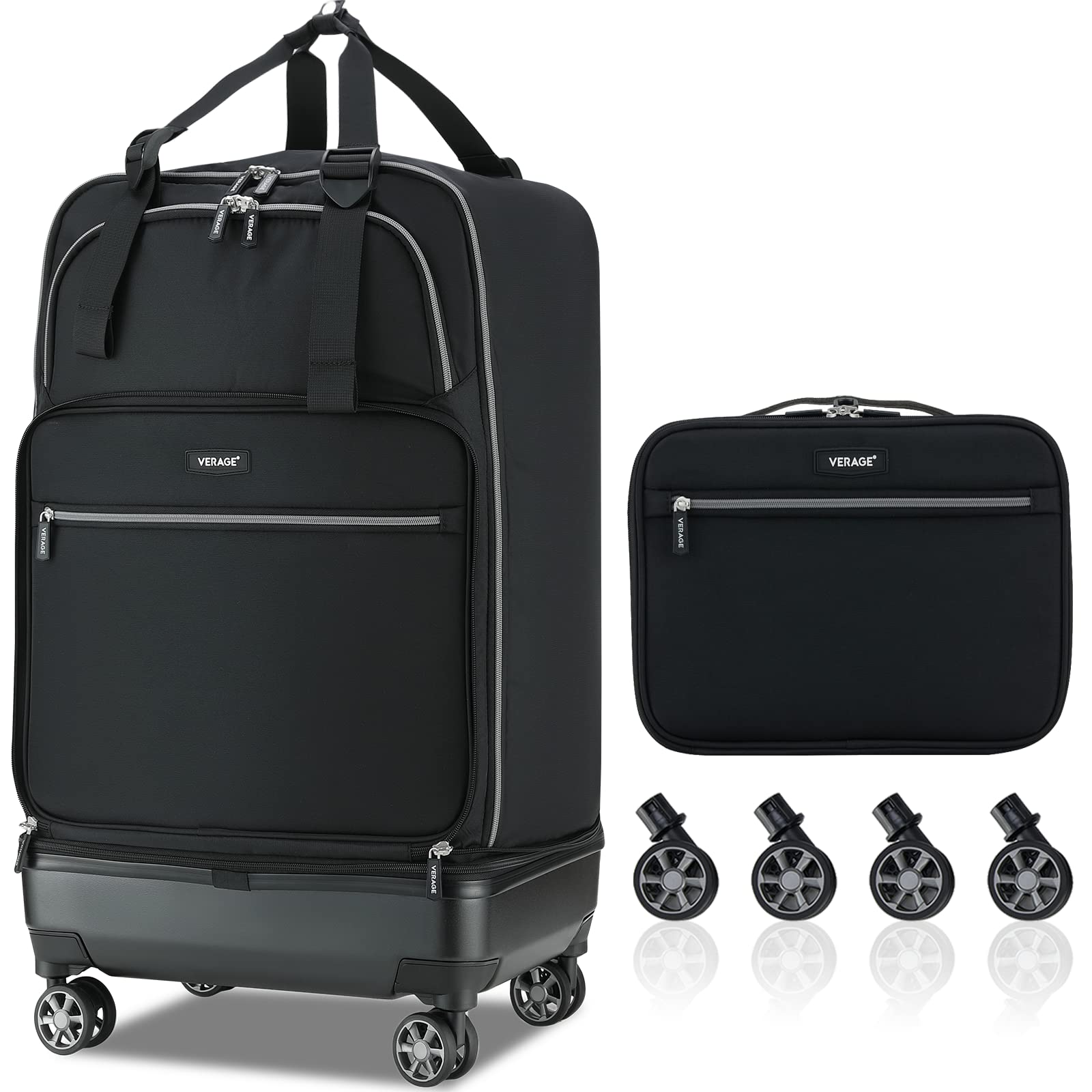 Verage Expandable Foldable Rolling Luggage