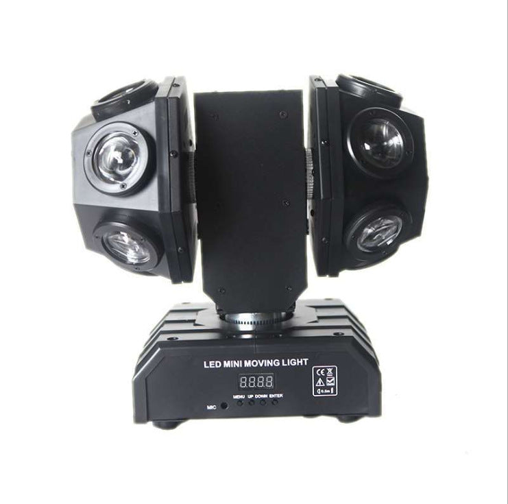 Dual-Head Moving Beam Stage Light