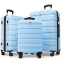 3-Piece Hardside Luggage Set with TSA Customs Lock
