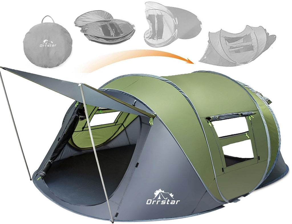 4-Person Instant Pop-Up Camping Tent