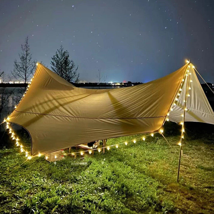 Outdoor Camping Tent LED String Lights Battery Operated