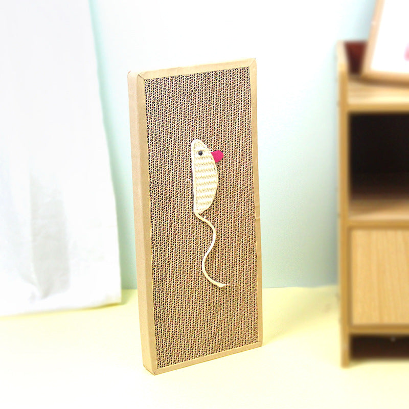 Corrugated Cat Scratching Board with Edging