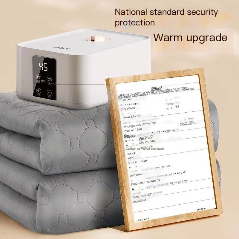 Electric Heated Blanket with Dual Control
