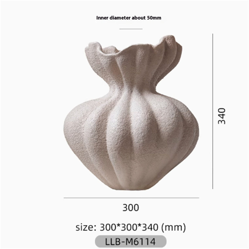 French Style White Decorative Vase