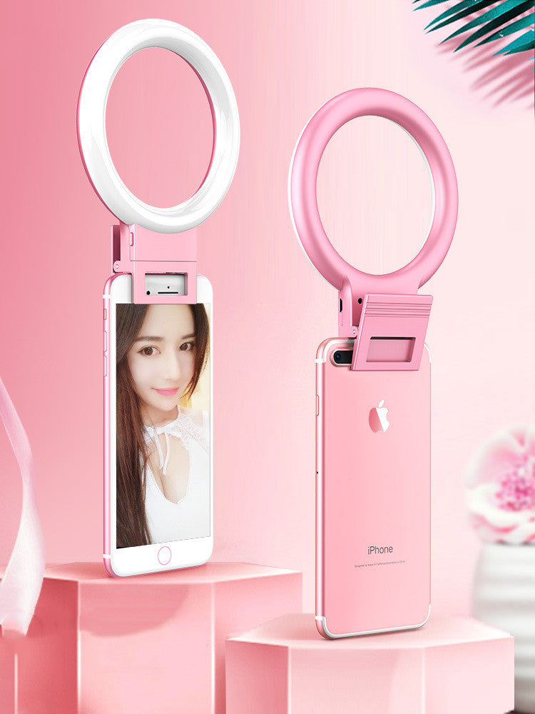 Mini HD Selfie Ring Light for Live Streaming and Photography