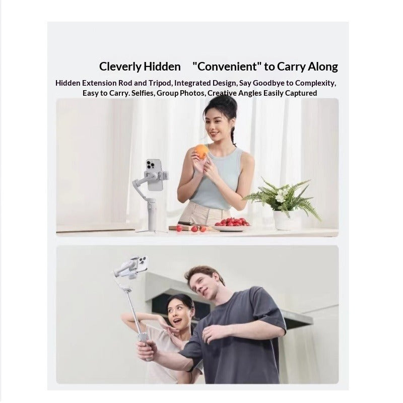 Handheld Smartphone Gimbal with 3-Axis Stabilization