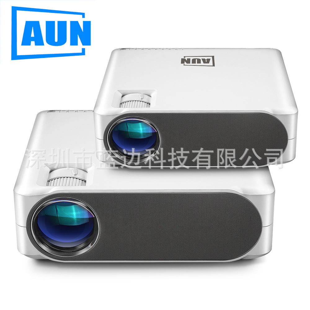 AUN Smart Digital Projector, 1080P/4K Support