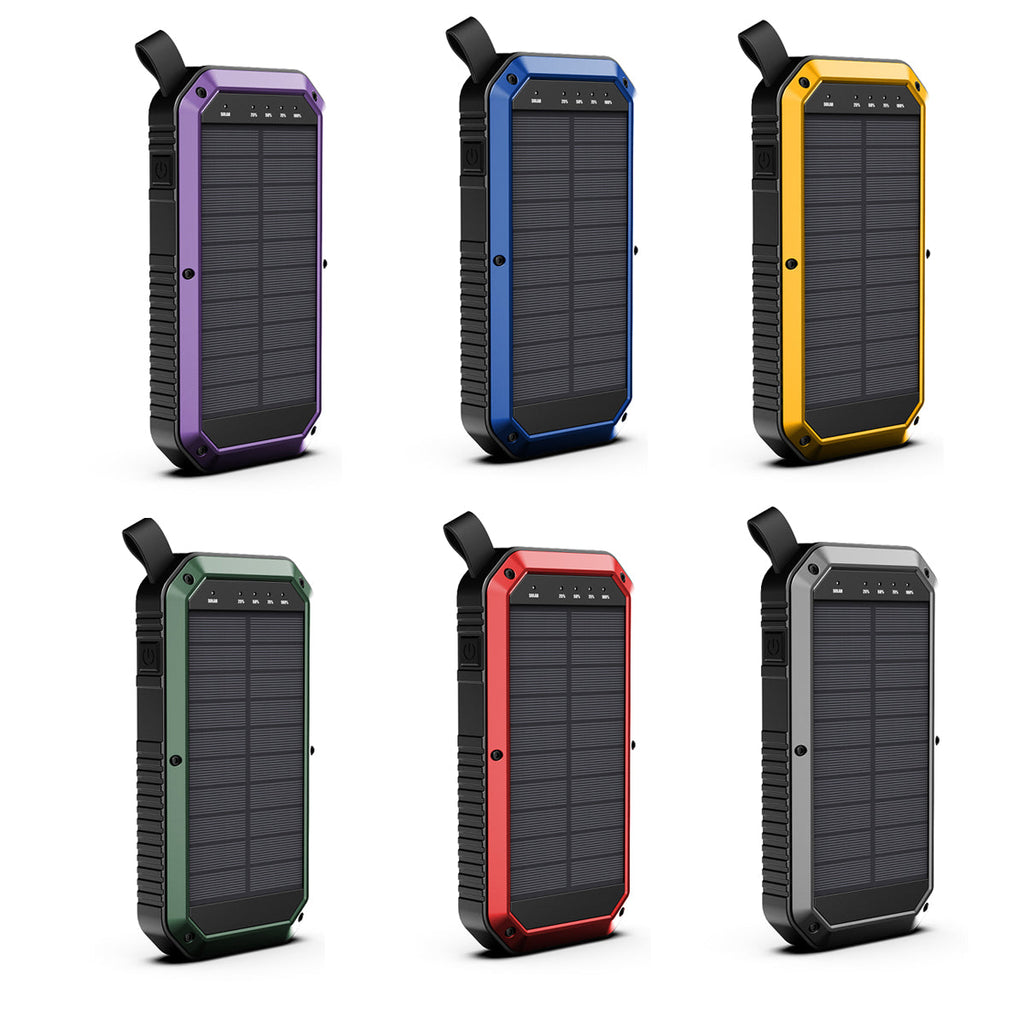 Sun Chaser Mini Solar Wireless Charger with LED Flood Light