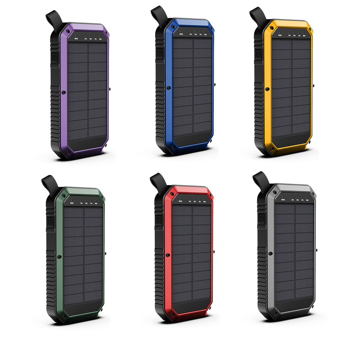 Sun Chaser Mini Solar Wireless Charger with LED Flood Light
