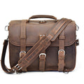 Vintage Crazy Horse Leather Travel Bag