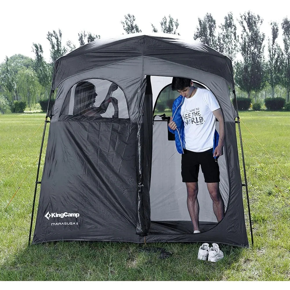 Oversized Portable Camping Shower Privacy Tent