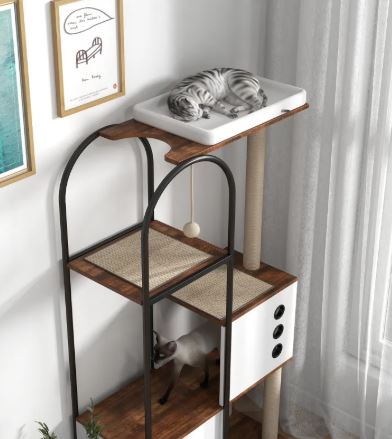 5-Tier Multi-Level Cat Tree Tower