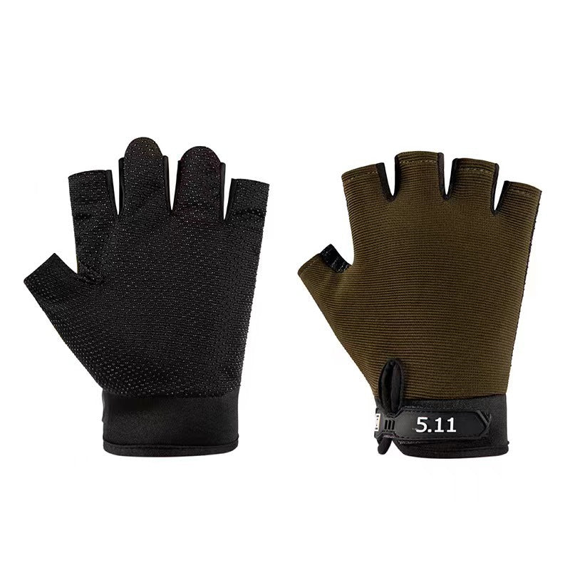 Tactical Half Finger Gloves for Outdoor Training and Cycling