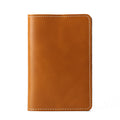 Handmade Vertical Genuine Leather Passport Holder