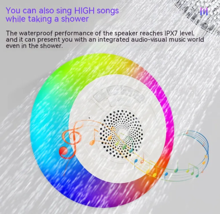 Colorful Waterproof Bluetooth Speaker