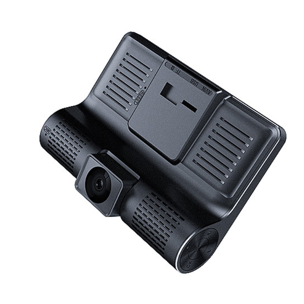 Safe Drive Dual Camera Dash Cam with Large Screen