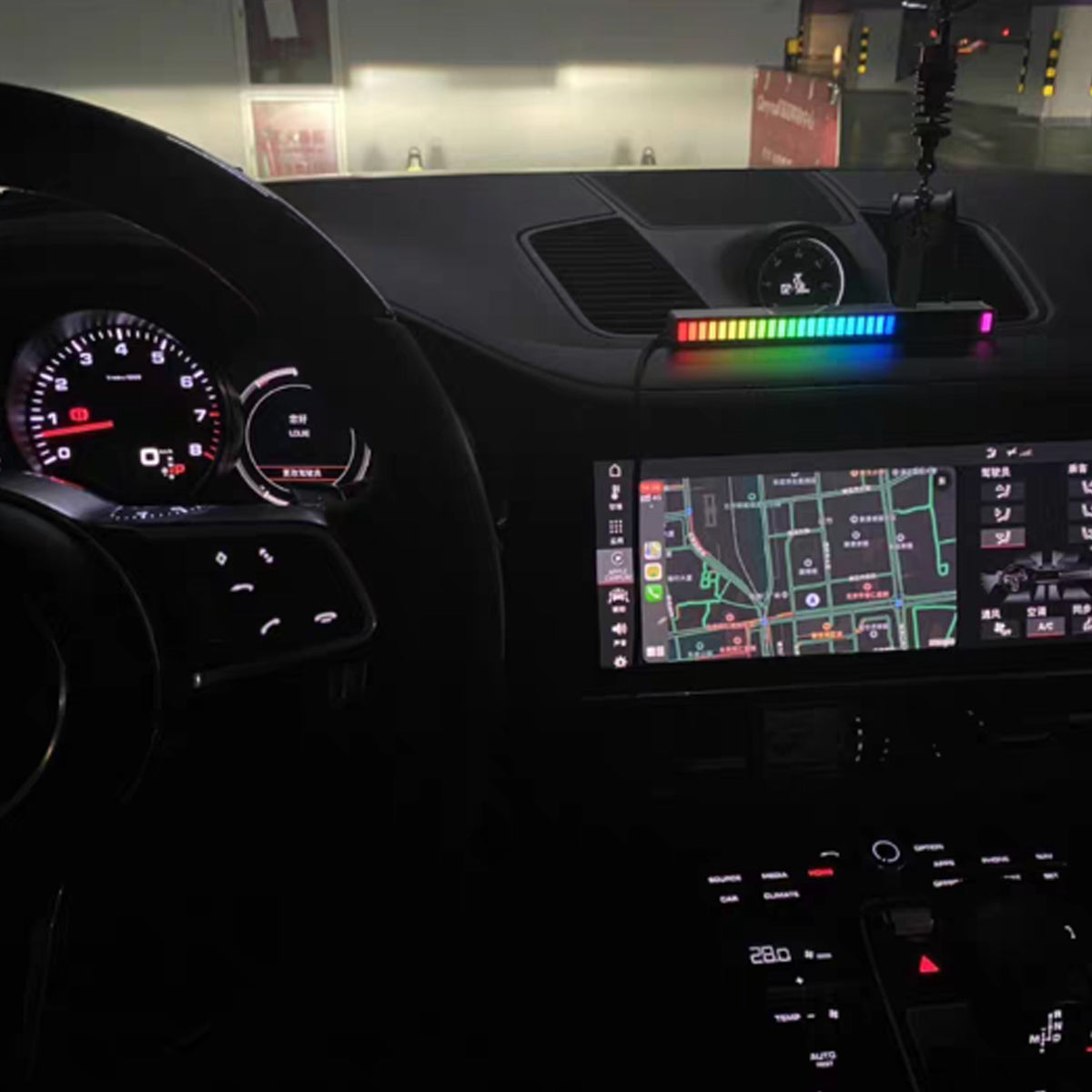 Dance to the Tunes Sound-Activated Color Light Bar