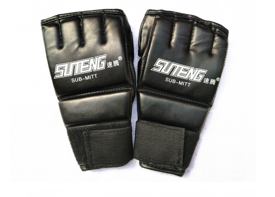 Boxing Gloves Half Finger Open-Finger Gloves