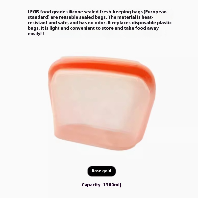 Food Grade Silicone Sealed Bag