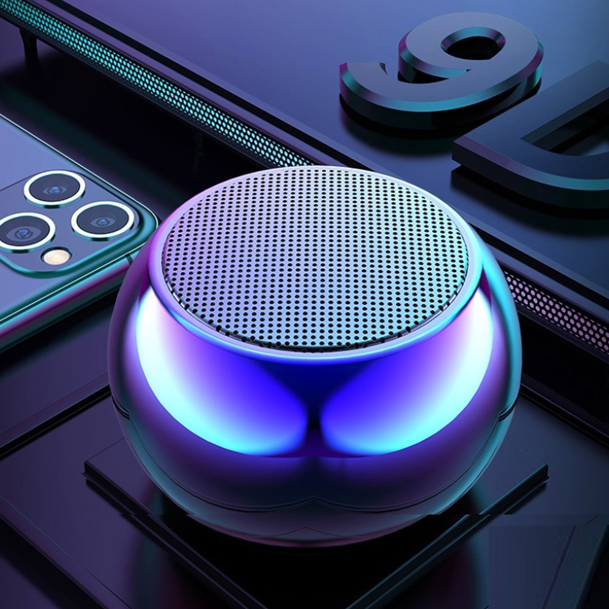 Multi Connect Mini Speakers in a Variety of Colors