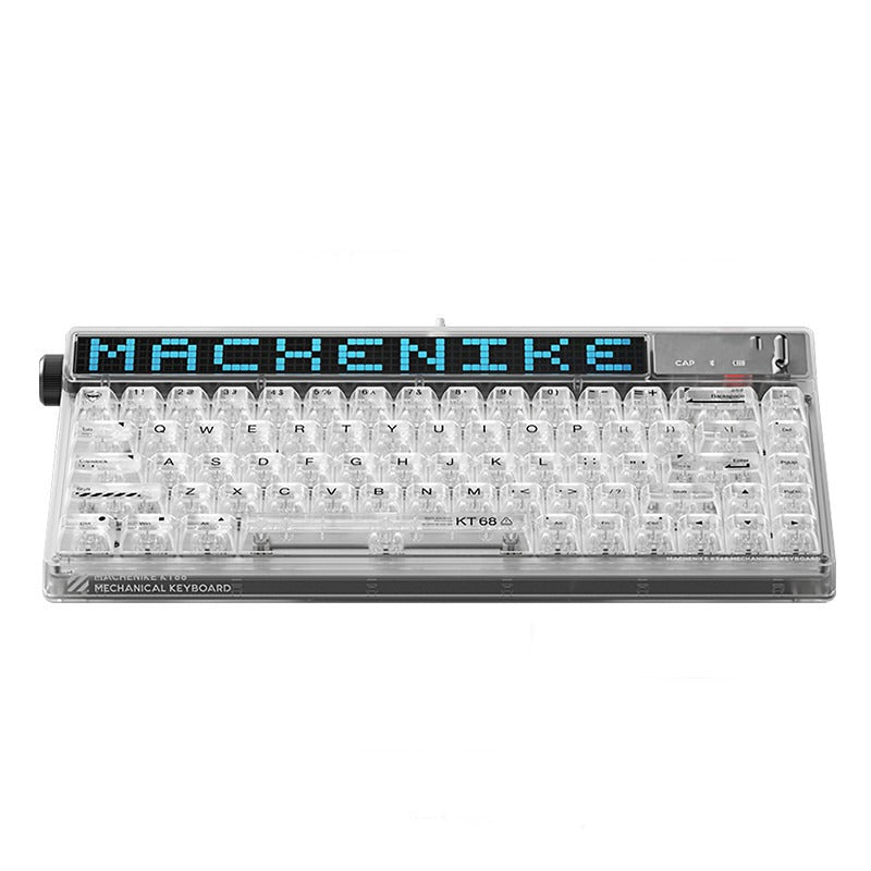 Transparent Wireless Mechanical Keyboard