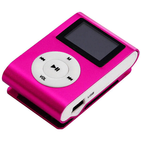 Mini Tune Buddy Clip MP3 Player and FM Radio