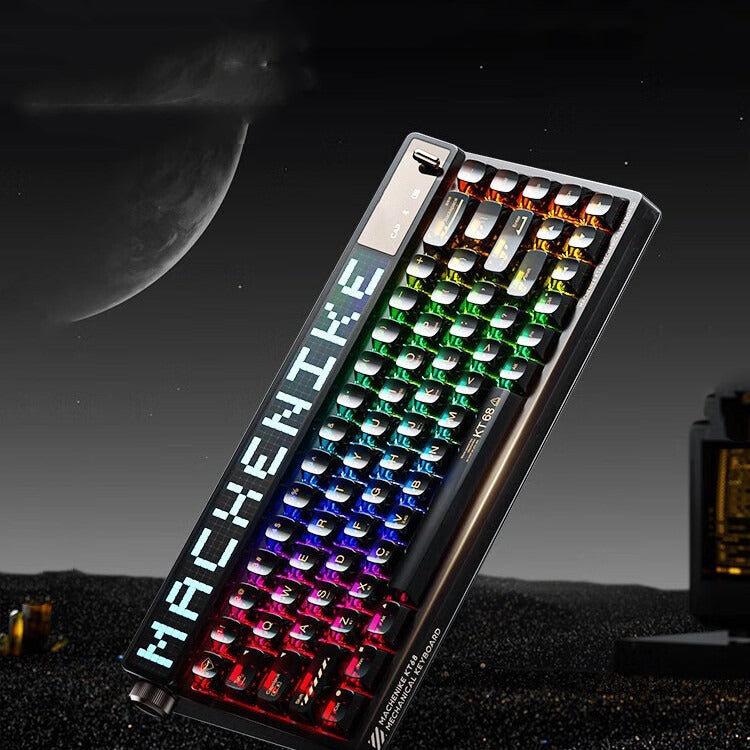 Transparent Wireless Mechanical Keyboard