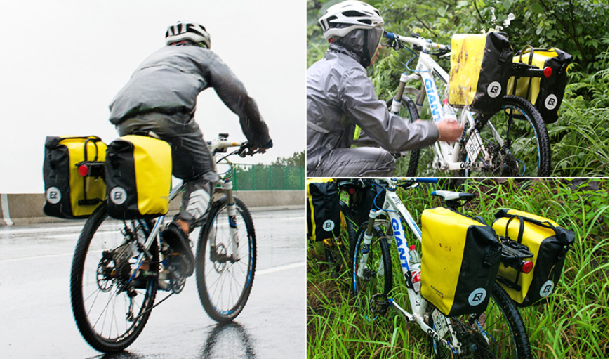 Waterproof Bicycle Rear Rack Pannier Bag