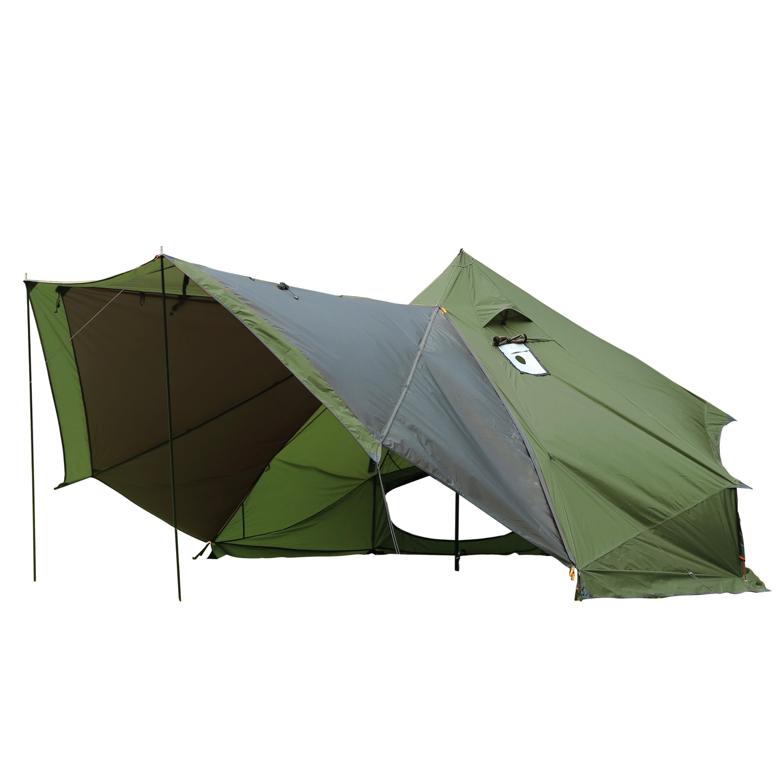 4-Season Tipi Hot Tent with Stove Jack