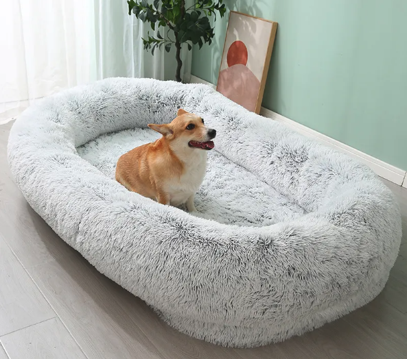 Human-Size Washable Dog Bed
