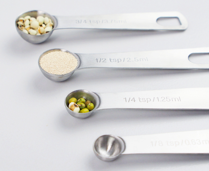 20pcs Stainless Steel Measuring Spoons and Cups Set