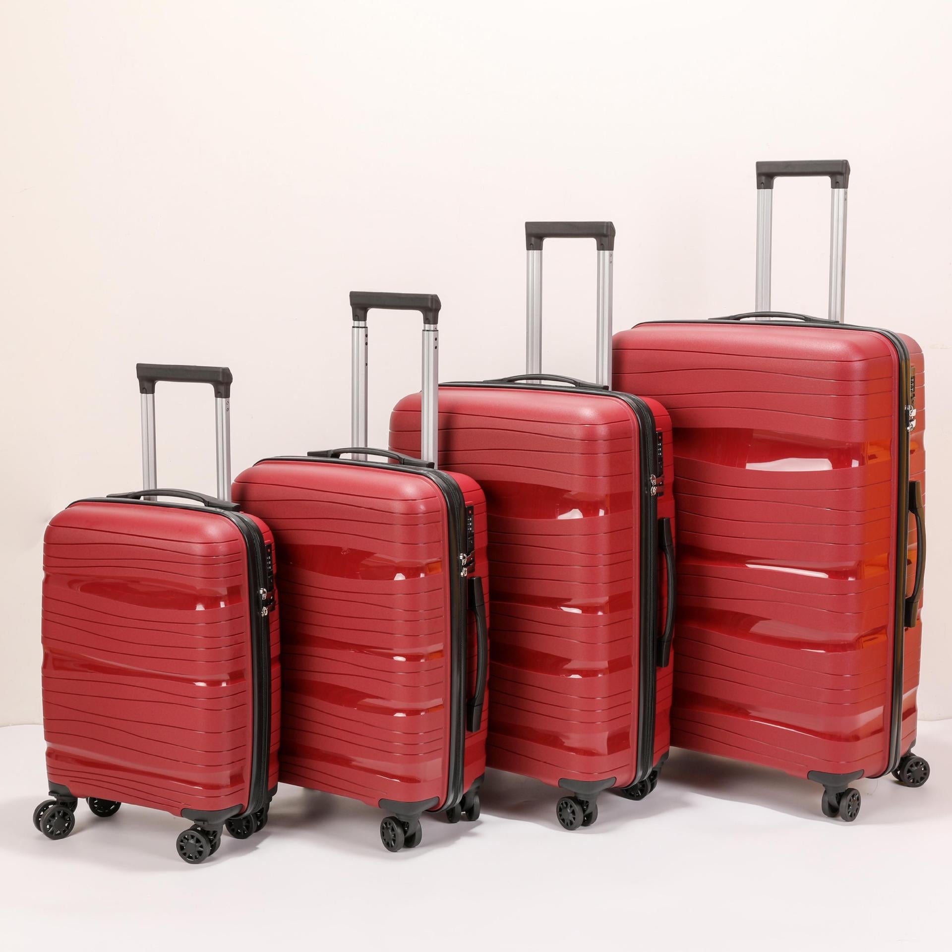 4-Piece PP Luggage Set