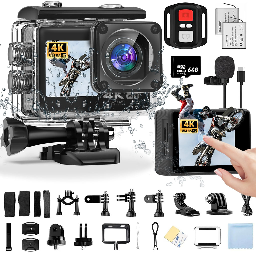 4K Waterproof Action Camera