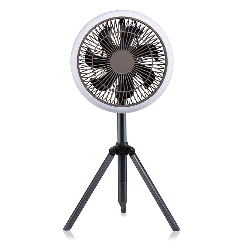 Portable USB Rechargeable Camping Tent Fan and Light