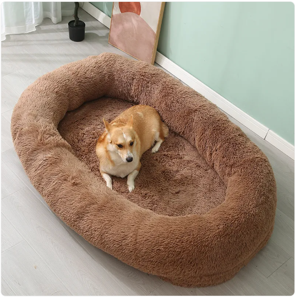Plush Winter Pet Bed, Large