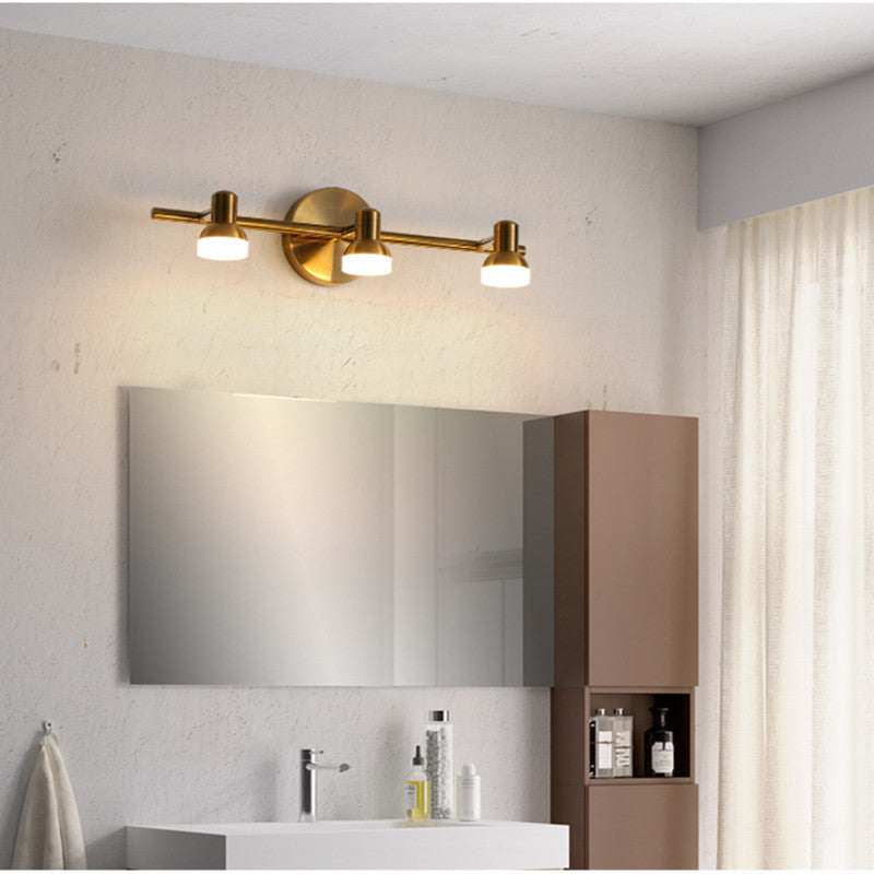 Copper Bathroom Vanity Wall Light