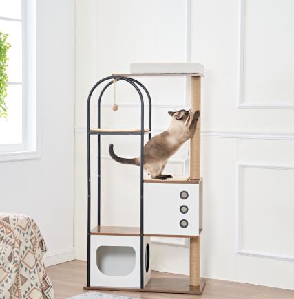 5-Tier Multi-Level Cat Tree Tower