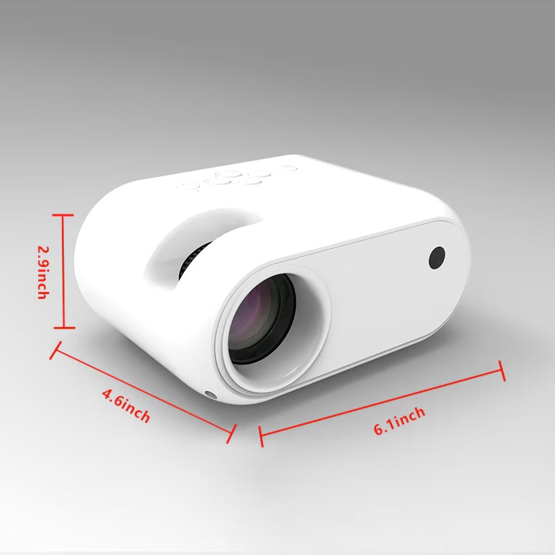 Mini 1080P Projector with Tripod