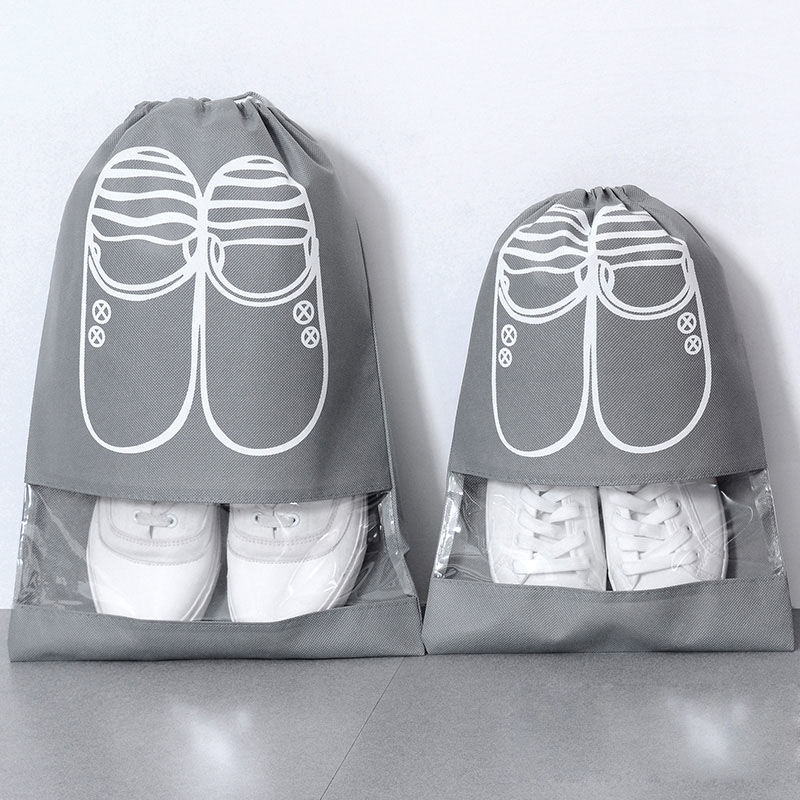 Drawstring Shoe Storage Bag