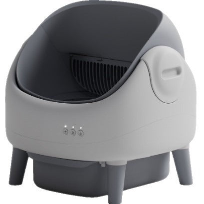 Semi-Enclosed Automatic Smart Cat Litter Box