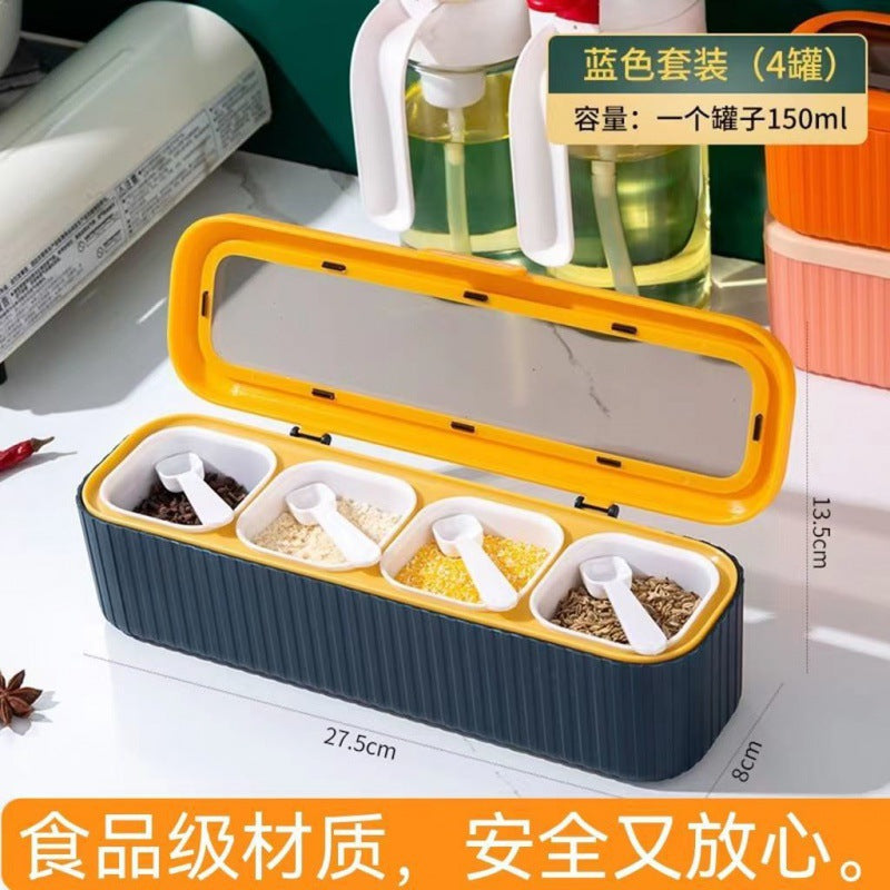 Thickened Spice Jar Set Multifunctional Storage Box