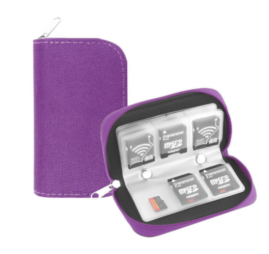 22-PCS SD Card Storage Case Set